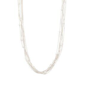 MIA FIORE Silver Made In Italy Sterling Silver Multi-chain Bead Necklace